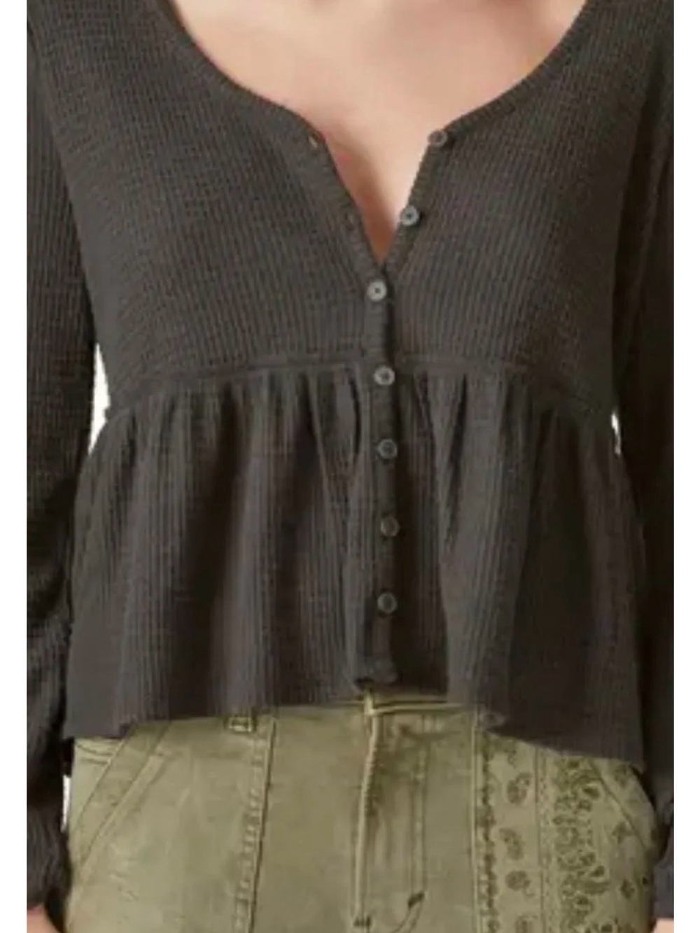 NWT altar'd-state black top